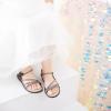 imageFelix ampamp Flora Toddler Girl Sandals  Flower Girl Dress Shoes Open Toe Little Kid Summer FlatsBc276black