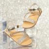 imageFelix ampamp Flora Toddler Girl Sandals  Flower Girl Dress Shoes Open Toe Little Kid Summer FlatsBc318glitter Gold