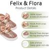 imageFelix ampamp Flora ToddlerLittle Kid Girls Running Shoes Glitter Sneakers Princess Fashion Casual Sports ShoesBs822champagne Pink