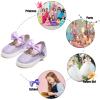 imageFelix ampamp Flora ToddlerLittle Kid Girls Running Shoes Glitter Sneakers Princess Fashion Casual Sports ShoesBs822glitter Purple