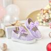 imageFelix ampamp Flora ToddlerLittle Kid Girls Running Shoes Glitter Sneakers Princess Fashion Casual Sports ShoesBs822glitter Purple