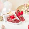 imageFelix ampamp Flora ToddlerLittle Kid Girls Running Shoes Glitter Sneakers Princess Fashion Casual Sports ShoesBs822glitter Red