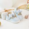 imageFelix ampamp Flora ToddlerLittle Kid Girls Running Shoes Glitter Sneakers Princess Fashion Casual Sports ShoesBs822light Blue