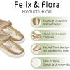imageFelix ampamp Flora ToddlerLittle Kid Girls Running Shoes Glitter Sneakers Princess Fashion Casual Sports ShoesBs829gold