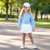 imageFelix ampamp Flora ToddlerLittle Kid Girls Running Shoes Glitter Sneakers Princess Fashion Casual Sports ShoesBs829white