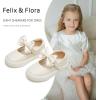 imageFelix ampamp Flora ToddlerLittle Kid Girls Running Shoes Glitter Sneakers Princess Fashion Casual Sports ShoesBs830beige