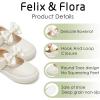 imageFelix ampamp Flora ToddlerLittle Kid Girls Running Shoes Glitter Sneakers Princess Fashion Casual Sports ShoesBs830beige