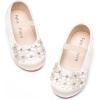 imageFelix ampamp Flora Toddler Girl Dress Shoes  Flower Girl Ballet Flats School Wedding PartyB891ivory White