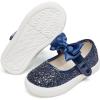 imageFelix ampamp Flora ToddlerLittle Kid Girls Running Shoes Glitter Sneakers Princess Fashion Casual Sports ShoesBs822navy Blue