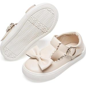 imageFelix ampamp Flora ToddlerLittle Kid Girls Running Shoes Glitter Sneakers Princess Fashion Casual Sports ShoesBs828beige