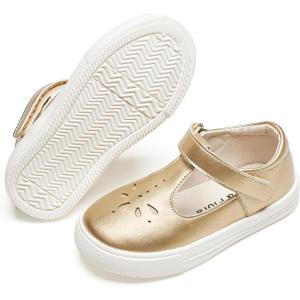 imageFelix ampamp Flora ToddlerLittle Kid Girls Running Shoes Glitter Sneakers Princess Fashion Casual Sports ShoesBs829gold