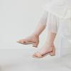 imageFelix ampamp Flora Girls Sandals Low Heels Open Toe Flower Girl Dress ShoesBq02nude