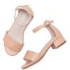 imageFelix ampamp Flora Girls Sandals Low Heels Open Toe Flower Girl Dress ShoesBq02nude