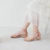 imageFelix ampamp Flora Girls Sandals Low Heels Open Toe Flower Girl Dress ShoesBq02nude
