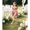 imageFelix ampamp Flora Girls Toddler Little Ballet Shoes  Flower Girls Mary Jane Flats Dress Shoes Party WeddingB836brown
