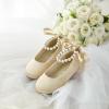 imageFelix ampamp Flora Girls Toddler Little Ballet Shoes  Flower Girls Mary Jane Flats Dress Shoes Party WeddingB836champagne