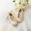 imageFelix ampamp Flora Girls Toddler Little Ballet Shoes  Flower Girls Mary Jane Flats Dress Shoes Party WeddingB836champagne