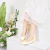 imageFelix ampamp Flora Girls Toddler Little Ballet Shoes  Flower Girls Mary Jane Flats Dress Shoes Party WeddingB836champagne Gold