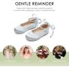 imageFelix ampamp Flora Girls Toddler Little Ballet Shoes  Flower Girls Mary Jane Flats Dress Shoes Party WeddingB836light Blue
