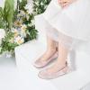 imageFelix ampamp Flora Girls Toddler Little Ballet Shoes  Flower Girls Mary Jane Flats Dress Shoes Party WeddingB836pink