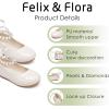 imageFelix ampamp Flora Girls Toddler Little Ballet Shoes  Flower Girls Mary Jane Flats Dress Shoes Party WeddingB836pl Beige