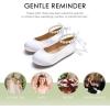 imageFelix ampamp Flora Girls Toddler Little Ballet Shoes  Flower Girls Mary Jane Flats Dress Shoes Party WeddingB836white