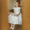 imageFelix ampamp Flora Girls Toddler Little Ballet Shoes  Flower Girls Mary Jane Flats Dress Shoes Party WeddingB842fl Beige