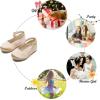 imageFelix ampamp Flora Girls Toddler Little Ballet Shoes  Flower Girls Mary Jane Flats Dress Shoes Party WeddingB842s Dark Nude
