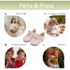 imageFelix ampamp Flora Girls Toddler Little Ballet Shoes  Flower Girls Mary Jane Flats Dress Shoes Party WeddingB854pink