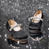 imageFelix ampamp Flora Girls Toddler Little Ballet Shoes  Flower Girls Mary Jane Flats Dress Shoes Party WeddingB862black