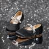 imageFelix ampamp Flora Girls Toddler Little Ballet Shoes  Flower Girls Mary Jane Flats Dress Shoes Party WeddingB862black