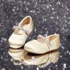 imageFelix ampamp Flora Girls Toddler Little Ballet Shoes  Flower Girls Mary Jane Flats Dress Shoes Party WeddingB862champagne Gold