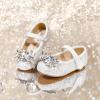 imageFelix ampamp Flora Girls Toddler Little Ballet Shoes  Flower Girls Mary Jane Flats Dress Shoes Party WeddingB871white