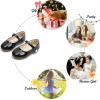 imageFelix ampamp Flora Girls Toddler Little Ballet Shoes  Flower Girls Mary Jane Flats Dress Shoes Party WeddingB883black