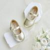 imageFelix ampamp Flora Girls Toddler Little Ballet Shoes  Flower Girls Mary Jane Flats Dress Shoes Party WeddingB883fl Gold