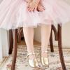 imageFelix ampamp Flora Girls Toddler Little Ballet Shoes  Flower Girls Mary Jane Flats Dress Shoes Party WeddingB883fl Gold