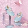 imageFelix ampamp Flora Girls Toddler Little Ballet Shoes  Flower Girls Mary Jane Flats Dress Shoes Party WeddingB883glitter Blue