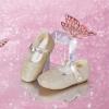 imageFelix ampamp Flora Girls Toddler Little Ballet Shoes  Flower Girls Mary Jane Flats Dress Shoes Party WeddingB883glitter Gold