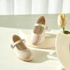 imageFelix ampamp Flora Girls Toddler Little Ballet Shoes  Flower Girls Mary Jane Flats Dress Shoes Party WeddingB883nude