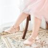 imageFelix ampamp Flora Girls Toddler Little Ballet Shoes  Flower Girls Mary Jane Flats Dress Shoes Party WeddingB883s Dark Nude