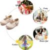 imageFelix ampamp Flora Girls Toddler Little Ballet Shoes  Flower Girls Mary Jane Flats Dress Shoes Party WeddingB883s Dark Nude