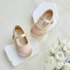 imageFelix ampamp Flora Girls Toddler Little Ballet Shoes  Flower Girls Mary Jane Flats Dress Shoes Party WeddingB883s Dark Nude