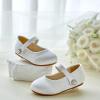 imageFelix ampamp Flora Girls Toddler Little Ballet Shoes  Flower Girls Mary Jane Flats Dress Shoes Party WeddingB883s White