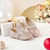 imageFelix ampamp Flora Girls Toddler Little Ballet Shoes  Flower Girls Mary Jane Flats Dress Shoes Party WeddingB889pink