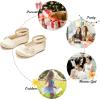 imageFelix ampamp Flora Girls Toddler Little Ballet Shoes  Flower Girls Mary Jane Flats Dress Shoes Party WeddingB897champagne Gold