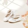 imageFelix ampamp Flora Girls Toddler Little Ballet Shoes  Flower Girls Mary Jane Flats Dress Shoes Party WeddingB897pl White