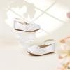 imageFelix ampamp Flora Girls Toddler Little Ballet Shoes  Flower Girls Mary Jane Flats Dress Shoes Party WeddingB897white