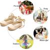 imageFelix ampamp Flora Girls Toddler Little Ballet Shoes  Flower Girls Mary Jane Flats Dress Shoes Party WeddingB898dark Nude