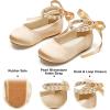 imageFelix ampamp Flora Girls Toddler Little Ballet Shoes  Flower Girls Mary Jane Flats Dress Shoes Party WeddingB898dark Nude