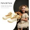 imageFelix ampamp Flora Girls Toddler Little Ballet Shoes  Flower Girls Mary Jane Flats Dress Shoes Party WeddingB898gold